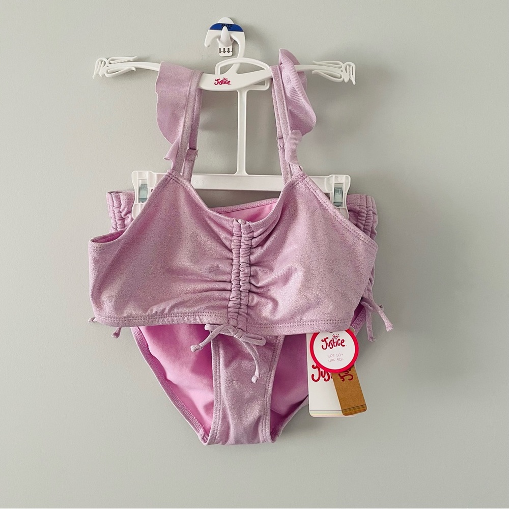Justice Girl’s 2pc Swimsuit size16/18 XL